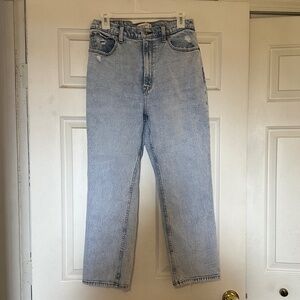 Abercrombie Jeans: Curve Love Ankle Straight